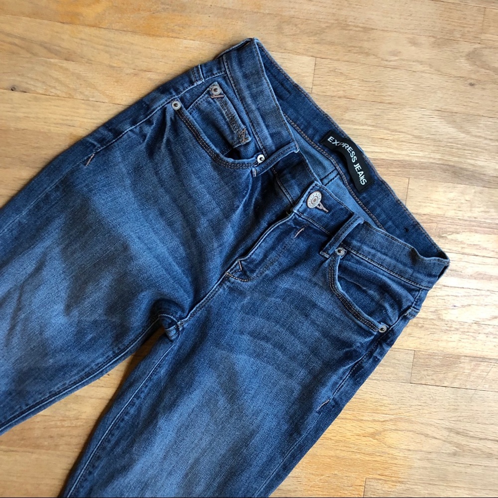 Express Midrise jeans